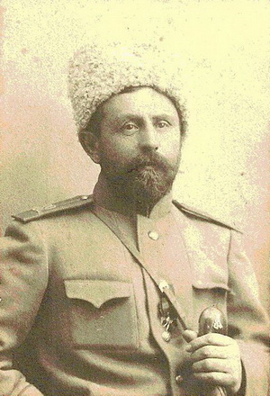 Полковник Г.Д. Пацхверов, командующий 330-го Златоустовского полка. 1914 г.