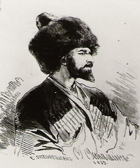 Тауш Мухаммад. Художник М.Микешин. Санкт-Петербург, 1859 г.