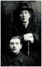 Фрагмент с групповой фотографии 1925 г. 