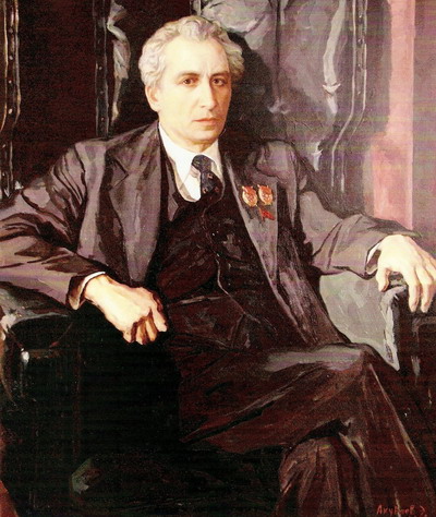 Дж.Коркмасов. Художник Э.Акуваев